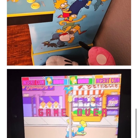 One up arcade simpsons machine - Picture 4 of 4